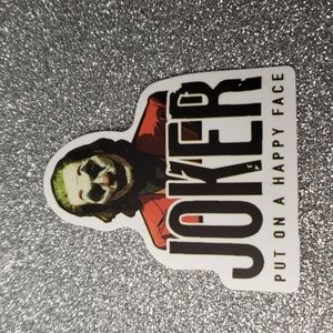 DC COMICS Joker Quote Waterproof Sticker Phoenix Batman